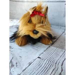 11 Inch Miyoni Yorkshire Terrier Dog Plush Stuffed Animal by Aurora